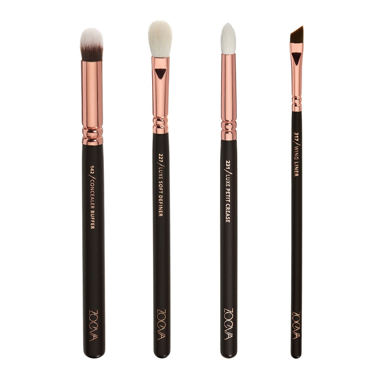 Bộ Cọ Trang Điểm Cá Nhân Cao Cấp 8 Cây ZOEVA Rose Golden Luxury 8 Vol.1 0157